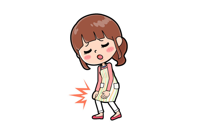 イラストAC膝315