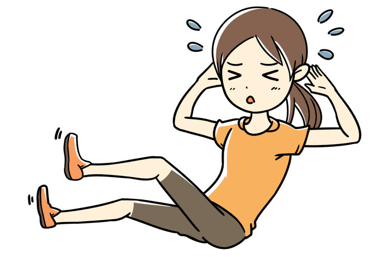 イラストAC腹筋