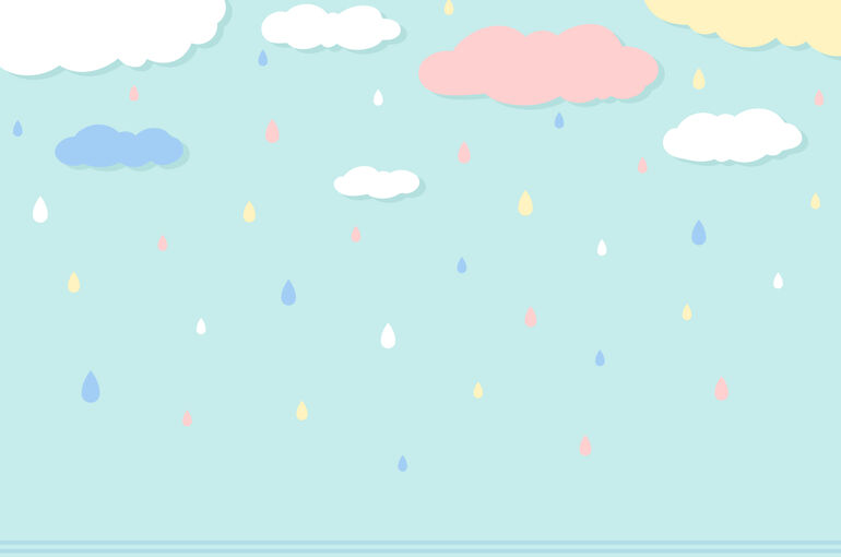 イラストＡＣ雨