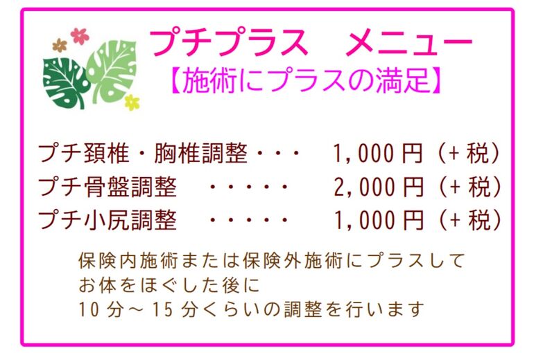 ホームページプチプラス