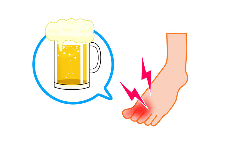 イラストＡＣ痛風