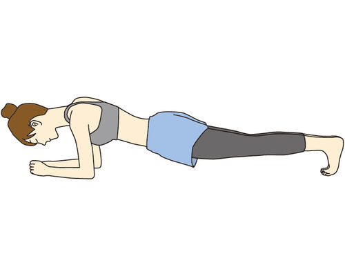 イラストac等尺性運動