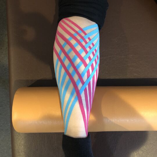 2テーピングブルーピンク