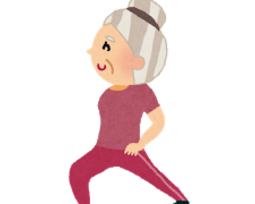 おばあちゃんストレッチ