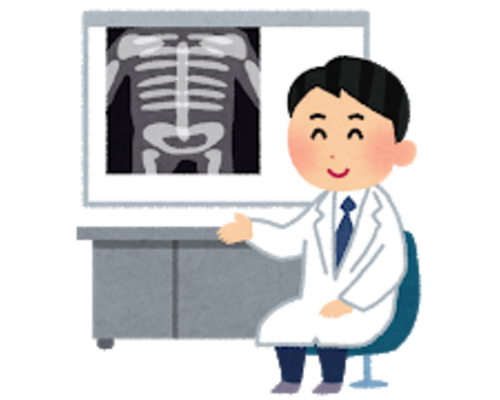 レントゲンイラスト