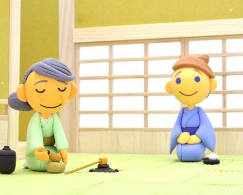 イラストAC正座