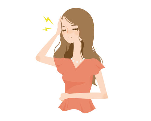 イラストAC頭痛